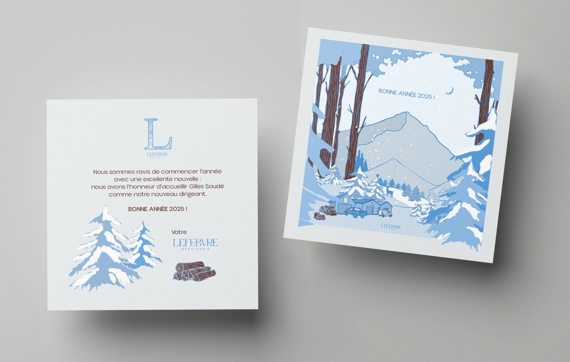 création et envoi carte de voeux le havre